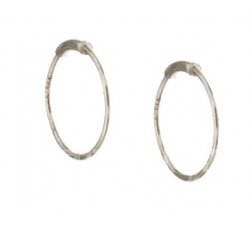 Woman Earrings in White Gold 803321703108