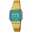 CASIO women's watch LA670WGA-2DF Steel PVD gold gilt Vintage