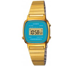 CASIO women's watch LA670WGA-2DF Steel PVD gold gilt Vintage