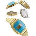 CASIO women's watch LA670WGA-2DF Steel PVD gold gilt Vintage