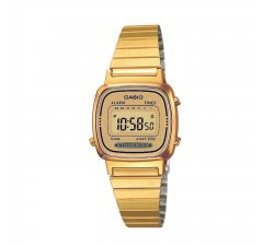 CASIO women's watch LA670WGA-9DF Steel PVD gold gilt Vintage