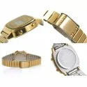 CASIO women's watch LA670WGA-9DF Steel PVD gold gilt Vintage