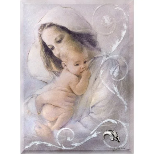 Quadro Acca Argenti Madonna con Bambino QS.522M