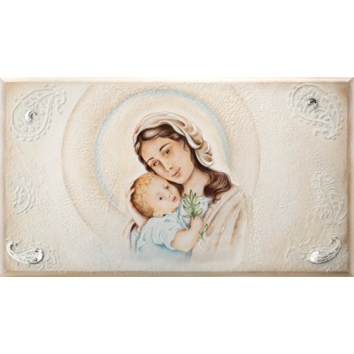 Quadro Acca Argenti Madonna con Bambino QS.876M