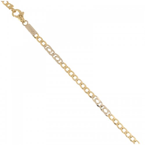 Bracciale Uomo in Oro Giallo e Bianco 803321736659