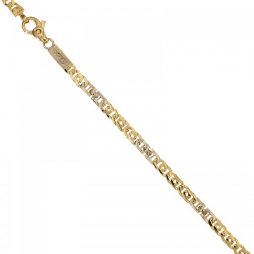 Bracciale Uomo in Oro Giallo e Bianco 803321735585