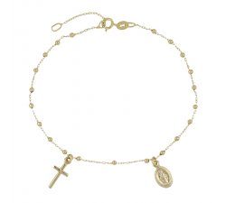 Bracciale Rosario Oro Giallo Madonna Miracolosa 803321717229