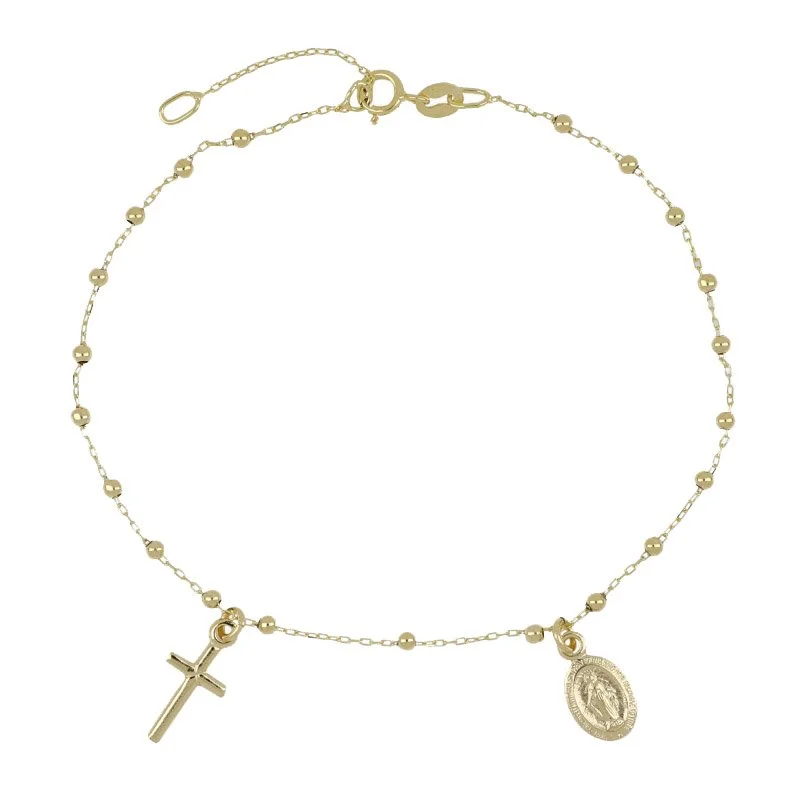 Bracciale Rosario Oro Giallo Madonna Miracolosa 803321717229 