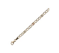 Bracciale Uomo in Oro Giallo Bianco e Rosa GL100037