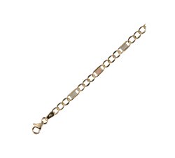 Men&#39;s Bracelet in Yellow, White and Rose Gold GL100037