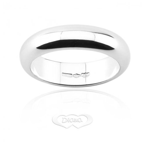 DIANA Wedding Ring 10 grams White Gold Classic