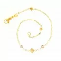 Damenarmband Gelbgold 235292