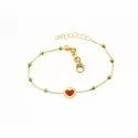 Mädchenarmband aus Gelbgold 210865