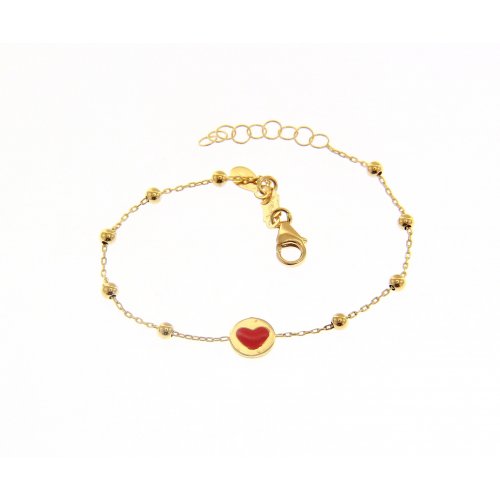 Girl&#39;s bracelet in yellow gold 210865