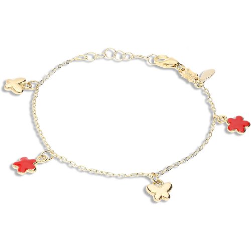 Yellow gold girl&#39;s bracelet 156796