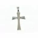 Men&#39;s Cross in White Gold 143958