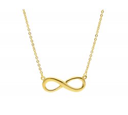 Collana con Infinito Donna in Oro Giallo 217984P