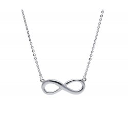 Collana con Infinito Donna in Oro Bianco 217986P