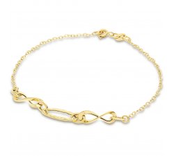 Women&#39;s bracelet in yellow gold 137135