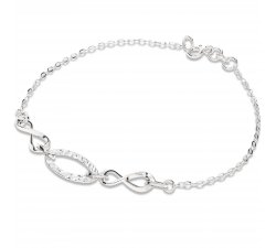 Women's Bracelet in White Gold 137116