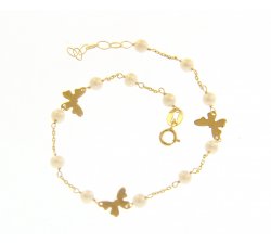 Bracciale da bimba in oro giallo 223407