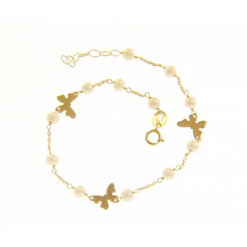 Bracciale da bimba in oro giallo 223407