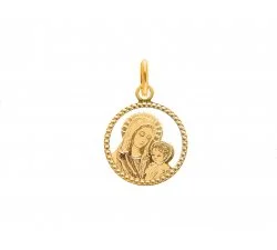 Anhänger Madonna Gelbgold 245592