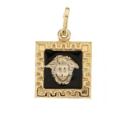 Medusa head pendant yellow gold 803321734358