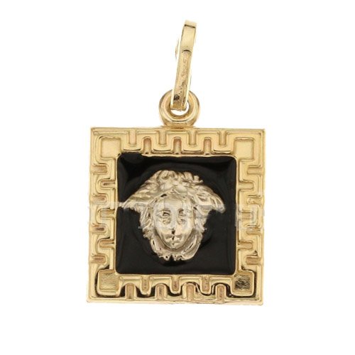 Medusa head pendant yellow gold 803321734358