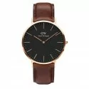 Daniel Wellington Herrenuhr Classic Black Bristol DW00100125