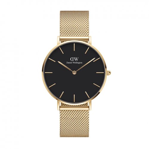 Daniel Wellington Damenuhr Petite Evergold DW00100345