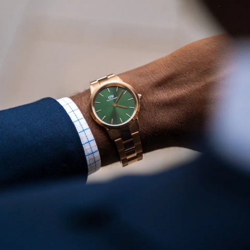 Orologio Daniel Wellington Uomo Iconic Emerald DW00100419 -  GioielleriaLucchese.it