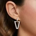 Valentina Ferragni earring Studio Uali Zirconia DVF-OR-LU4