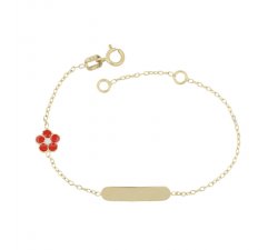 Yellow gold girl's bracelet 803321721761