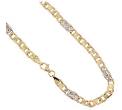 Collana Uomo in Oro Giallo e Bianco 803321717550