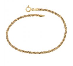 Zweifarbiges Damenarmband aus Gold 803321735347