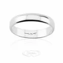 DIANA Wedding Ring 3 grams White Gold Classic Wide Band