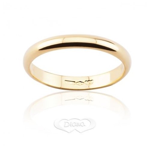 DIANA Classic Wedding Ring 3 grams Narrow band Yellow gold