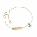 Bracciale per bambini in oro giallo 803321721774