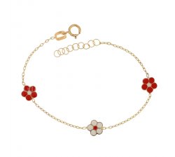 Bracciale da bimba in oro giallo 803321721793