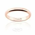 Diana Wedding Ring 3 grams Rose Gold Classic Narrow Band