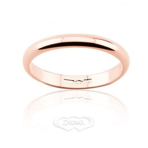 Diana Wedding Ring 3 grams Rose Gold Classic Narrow Band