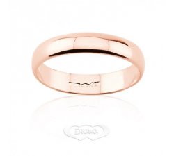 Diana Wedding Ring 3 grams Rose Gold Classic Wide Band