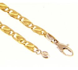 Bracciale Uomo in Oro Giallo e Bianco MFN401GB19