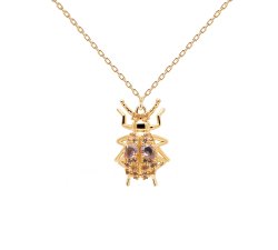 PDPaola Woman Necklace Beetles CO01-252-U collection