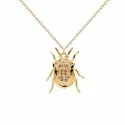 PDPaola Woman Necklace Beetles collection CO01-254-U