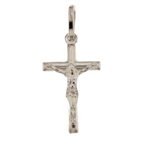 White Gold Men&#39;s Cross 803321713979