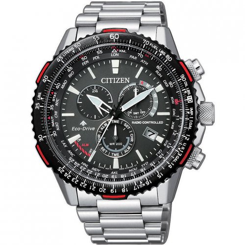 Citizen Pilot Radio Controlled CB5001 57E men s watch GioielleriaLucchese