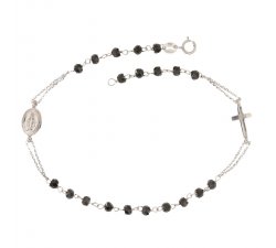 Rosenkranz Armband Weißgold Miraculous Madonna 803321736933