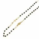 Miraculous Madonna Yellow Gold Rosary Necklace 803321716837
